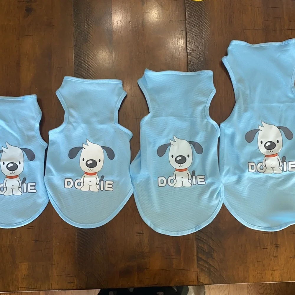 Cartoon Dog Print Pet Tank